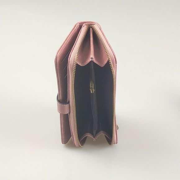 ✨✨BRAND NEW Womens Bifold Phone Wallet Cards Organizer - Picture 7 of 11